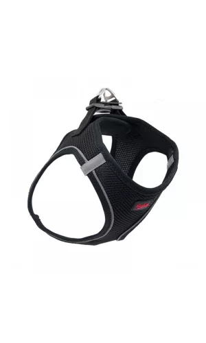 Tailpetz Air Mesh Köpek Göğüs Tasması 3XSmall 24-28 cm Siyah