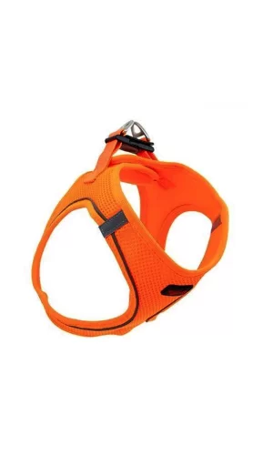 Tailpetz Air Mesh Köpek Göğüs Tasması X Large 54x60 cm Neo Turuncu