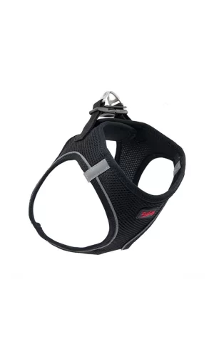 Tailpetz Air Mesh Köpek Göğüs Tasması XSmall 32x36 cm Siyah