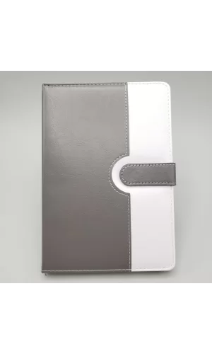 Tarihsiz Ajanda Defter Beyaz Gri Renk