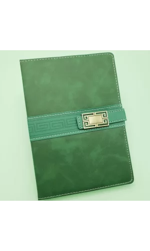 Tarihsiz Ajanda Defter Yeşil Renk