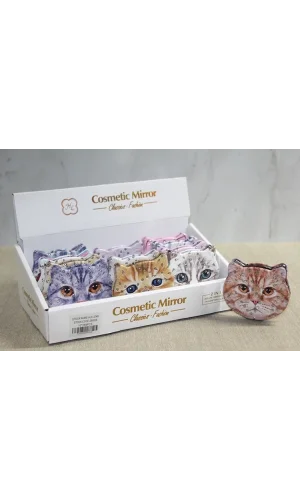 Taşlı Kedi El Aynası Alk3749