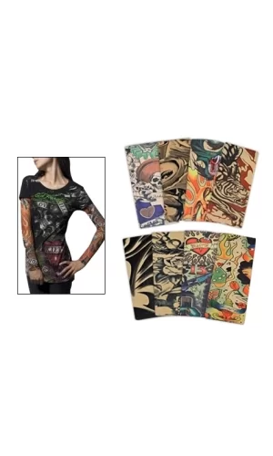 Tattoo Sleeves Giyilebilir Dövmeler
