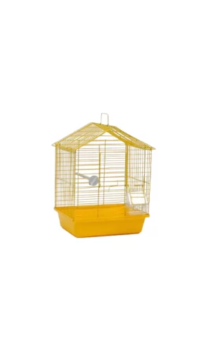 Tek kapılı Kuş Kafesi 26X20X27.5 Çeşitli Renklerde