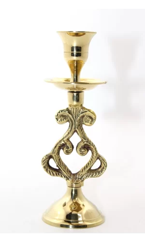 Tekli Pirinç Şamdan Model 5