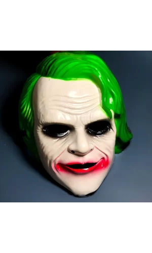 The Dark Knight Joker Maskesi Yeşil