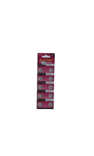 TıanQıu Ag5 Lr754/393 Alkalin 10lu Düğme Pil