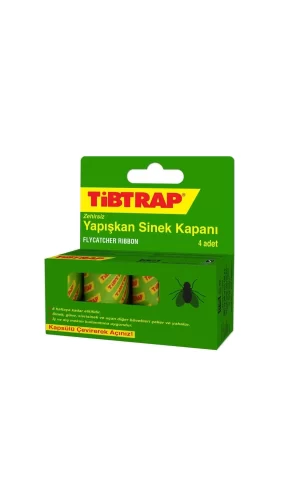 Tibtrap Yapışkan Sinek Kapanı 4 Lü
