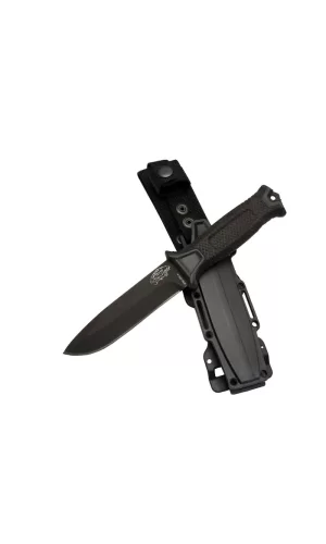 Tiger Tactical Htm 1041 A Siyah Outdoor / Survival Bıçak 27cm - Kauçuk Sap, Kılıflı, Kutulu
