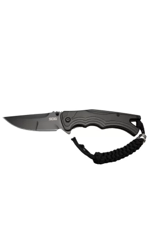 Tighe Fifhter Brt 863bk Siyah Kamp Çakı 21cm - Yarı Otomatik, İpli, Kemerlikli