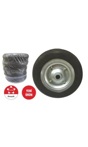 Tkr 001 El Arabası Tekeri Dolgu Teker Burçlu