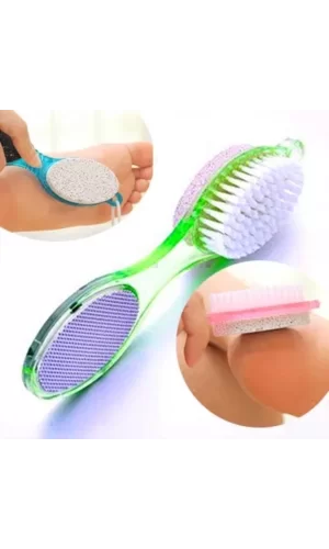 Törpülü Fırçalı Topuk Taşı - 4in1
