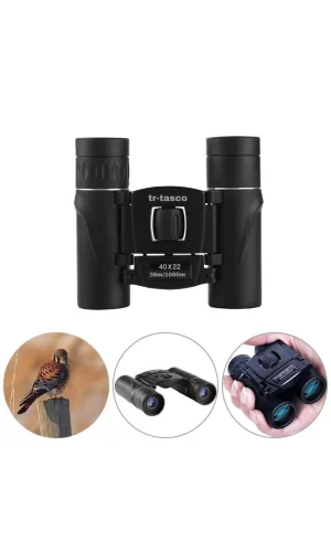Tr  40x22 Cepte Taşımalı Kauçuk Kaplamalı Mini Dürbün  1000m/36m
