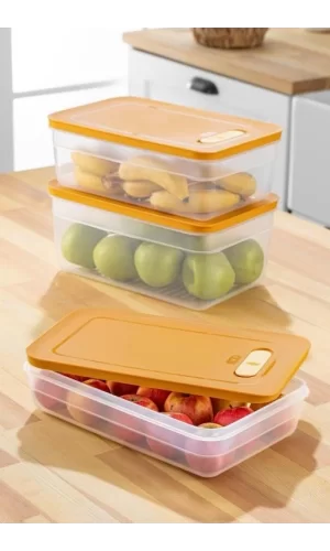 Tupper Model - Vakumlu - Mikrodalga Buzluk Saklama Kabı 3,8lt