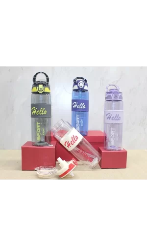 Tutmalı Su Matarası 800 Ml Bpa İçermez Alk2955