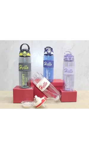 Tutmalı Su Matarası 800 Ml Bpa İçermez Alk2955