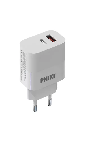 Ultimate Upd4145 45w Pd Çift Çıkışlı Hızlı Şarj Adaptör