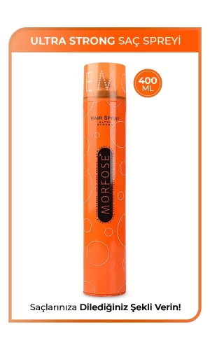 Ultra Strong Saç Spreyi 400 ML - mrfs