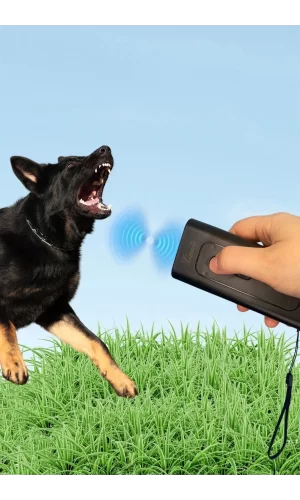 Ultrasonik Zarar Vermeyen Köpek Uzaklaştırıcı Ve Eğitici Cihaz