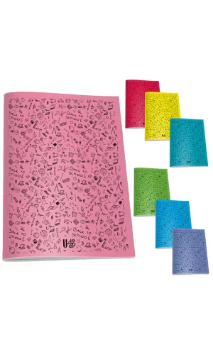 Umut U-Deep A4 Pp Kapak Defter 80 Yaprak Çizgili 12li