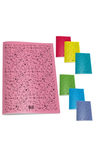 Umut U-Deep A5 Pp Kapak Defter 40 Yaprak Kareli 12li