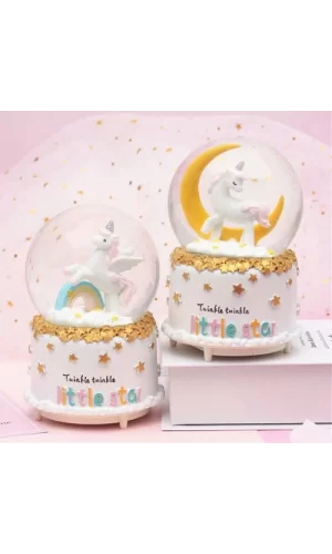 Unicorn Kar Küresi Orta Boy