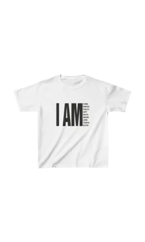 Luz&Pos Unisex Çocuk Baskılı T-shirt - Beyaz