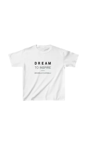 Luz&Pos Unisex Çocuk Baskılı T-shirt - Beyaz