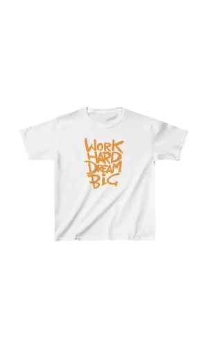 Luz&Pos Unisex Çocuk Baskılı T-shirt - Beyaz