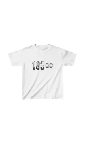 Luz&Pos Unisex Çocuk Baskılı T-shirt - Beyaz