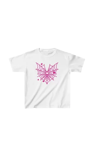 Luz&Pos Unisex Çocuk Baskılı T-shirt - Beyaz