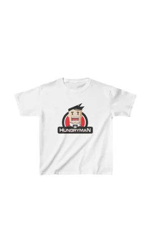 Luz&Pos Unisex Çocuk Baskılı T-shirt - Beyaz