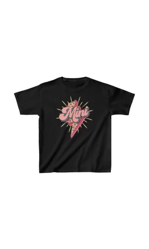 Luz&Pos Unisex Çocuk Baskılı T-shirt - Siyah