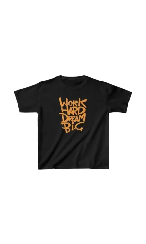 Luz&Pos Unisex Çocuk Baskılı T-shirt - Siyah