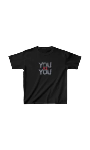 Luz&Pos Unisex Çocuk Baskılı T-shirt - Siyah