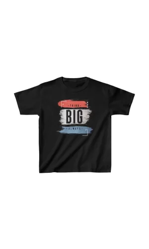 Luz&Pos Unisex Çocuk Baskılı T-shirt - Siyah