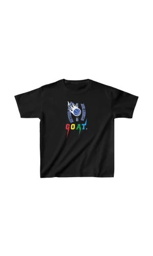 Luz&Pos Unisex Çocuk Baskılı T-shirt - Siyah
