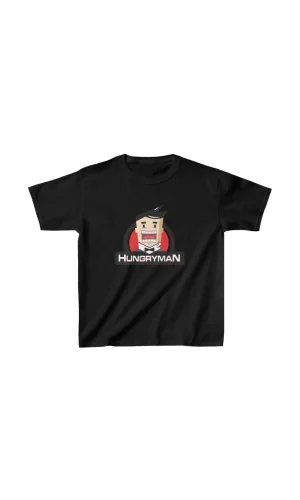 Luz&Pos Unisex Çocuk Baskılı T-shirt - Siyah