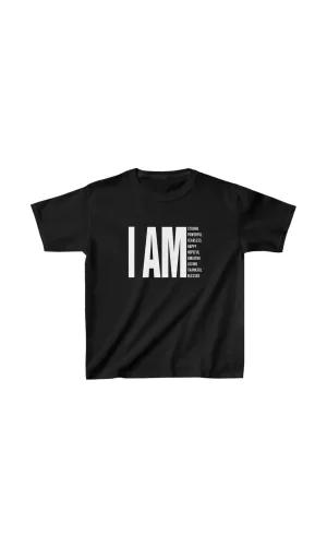 Luz&Pos Unisex Çocuk Baskılı T-shirt - Siyah