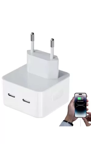 Usb Portu Hızlı Şarj Aleti Taşınabilir Pd 3.0 35w Cep Telefonu Şarj Adaptörü Usb-c Port