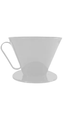 V60 Dripper Filtre Kahve Demleme Aparatı - Beyaz