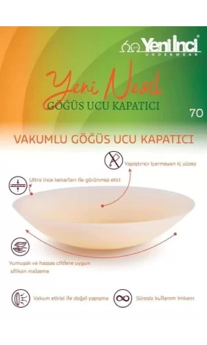 Vakumlu Göğüs Ucu Kapatıcı