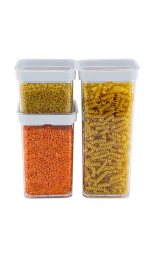 Vakumlu Kare Saklama Kabı - 0,50 Litre