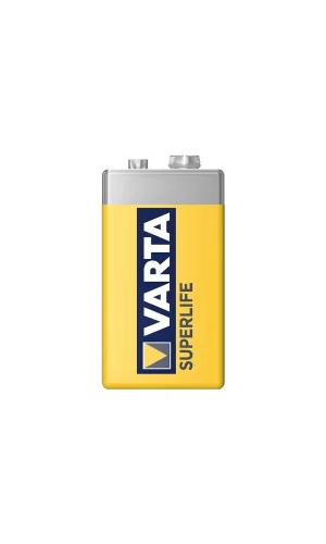 Varta Superlife Çinko 9 Volt Pil 12li Paket