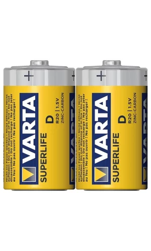 Varta Superlife Çinko Büyük D Boy Pil 24lü Paket