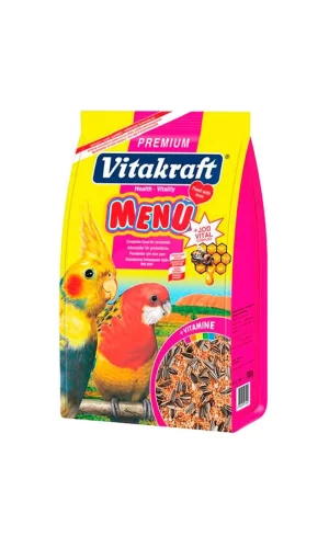 Vitakraft Menu,Jod Vital Complex Premium Paraket Yemi 1 Kg