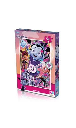 Vp709 Vampirina 50 Parça Çocuk Puzzle -ks Puzzle