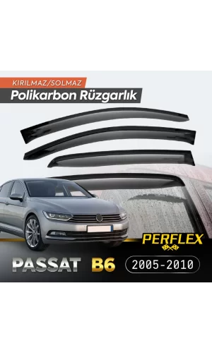 VW Passat B6 2005-2010 Cam Rüzgarlığı V2 Düz
