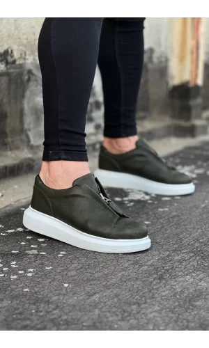 Wagoon WG010 Haki Erkek Casual Ayakkabı