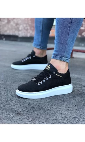 Wagoon WG047 Siyah Erkek Casual Ayakkabı